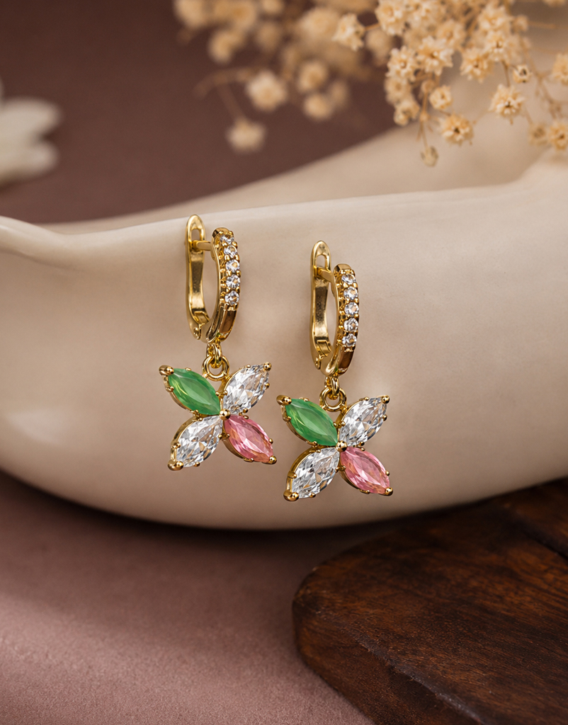 Floral Top Earring
