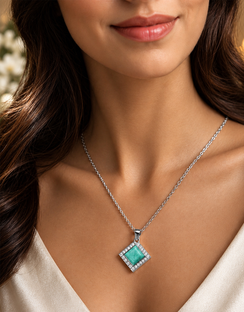Azure Royale Pendant Necklace