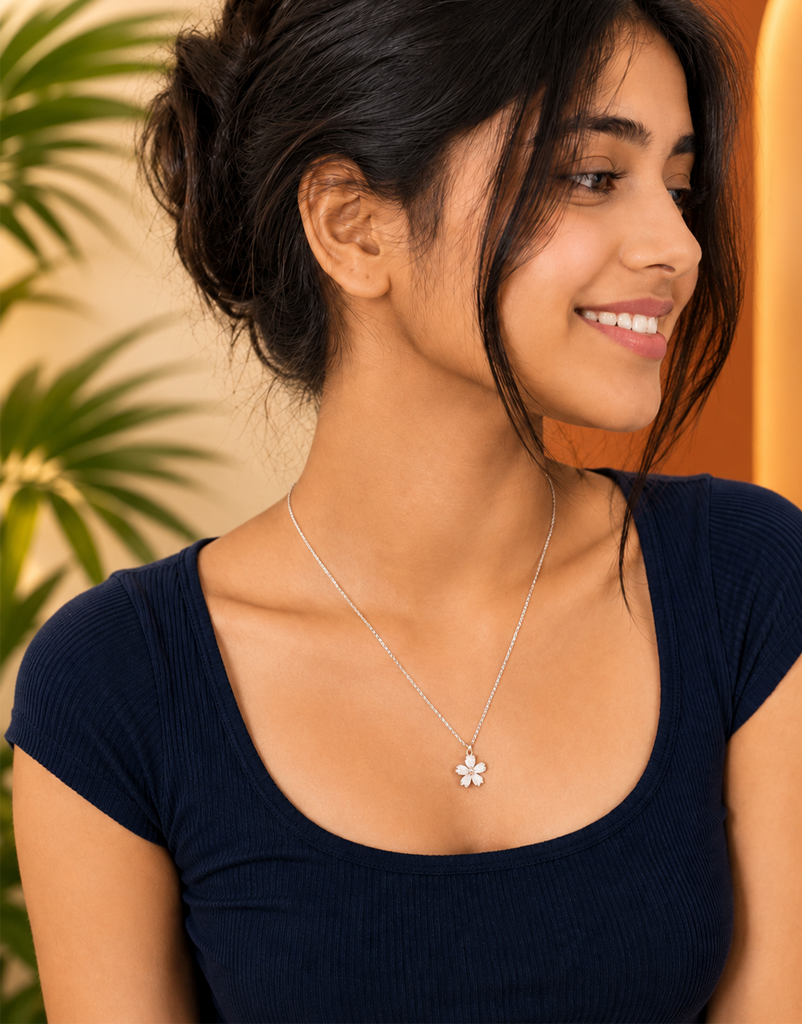 Blush Bloom Pendant