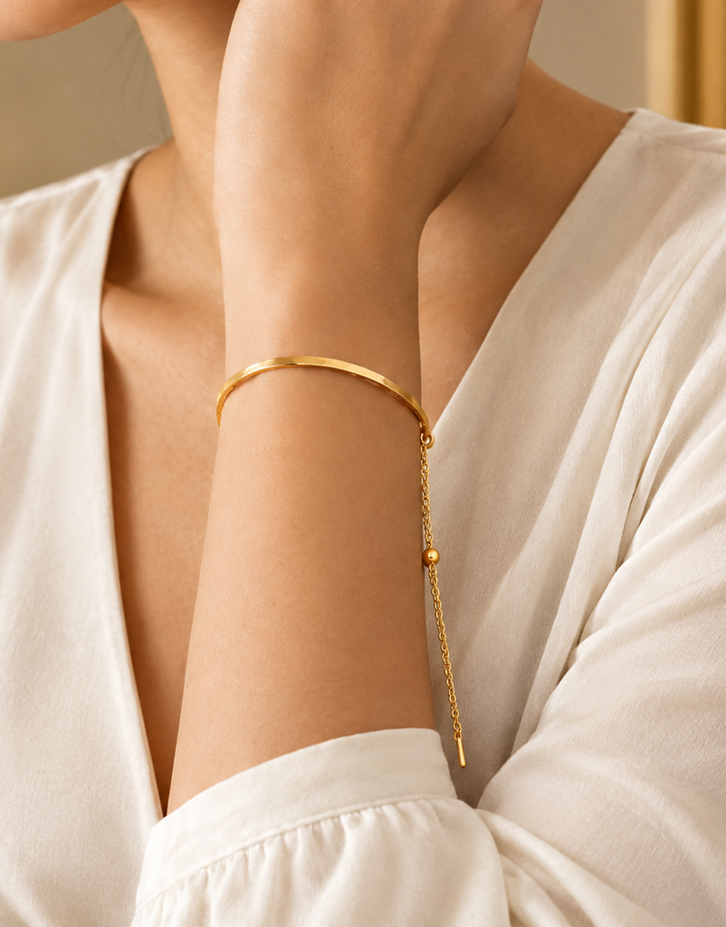 Golden Grace Adjustable Bracelet