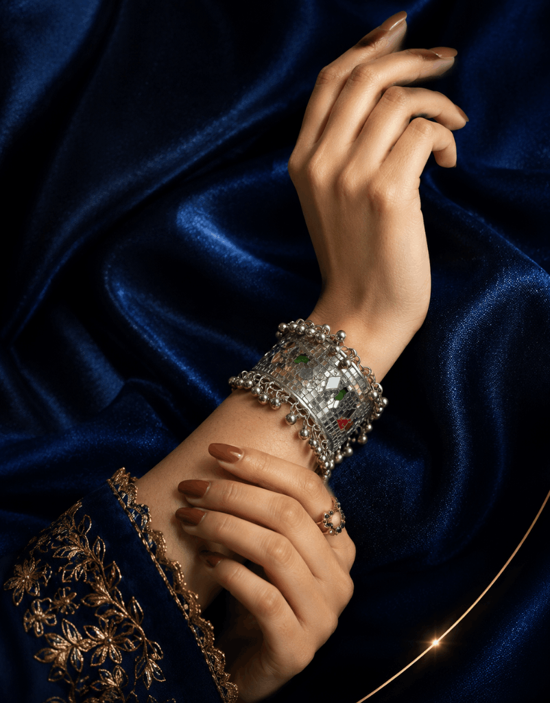 Noor Mirror Cuff Bangle