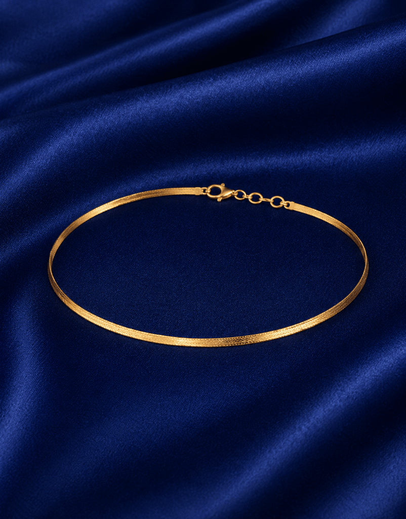 Golden Whisper Anklet