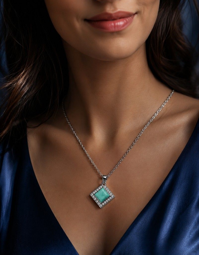 Azure Royale Pendant Necklace