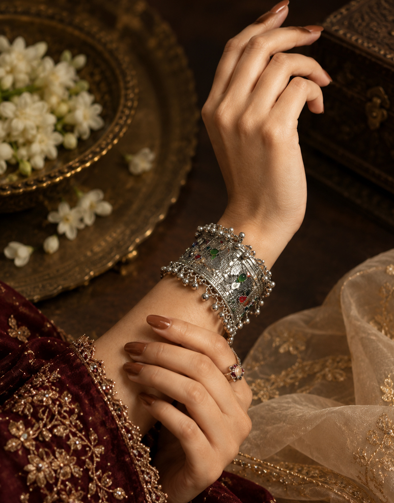 Noor Mirror Cuff Bangle